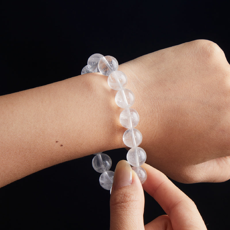 OGクリスタル 水晶 優しさの光ブレスレット - 癒し・平和、女性に最適