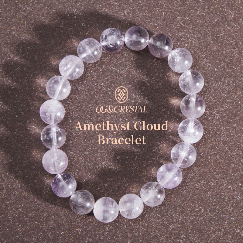 OGクリスタル 水晶 氷耀の守護ブレスレット - 邪気払い・守護、男女兼用