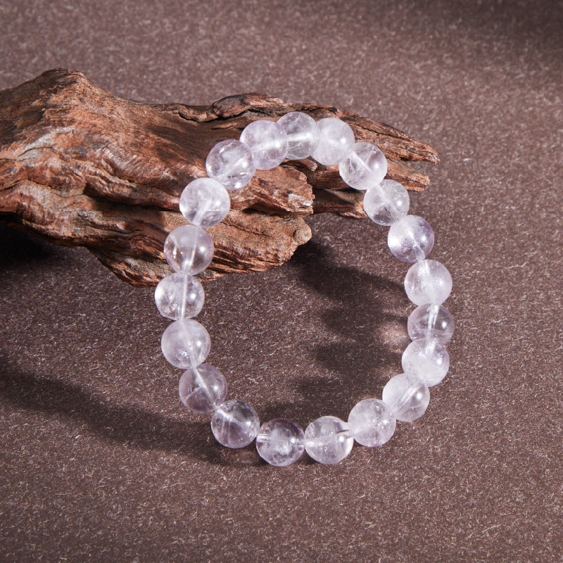 OGクリスタル 水晶 氷耀の守護ブレスレット - 邪気払い・守護、男女兼用