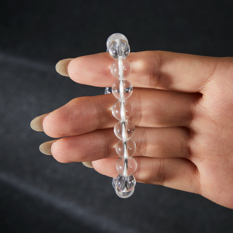 OGクリスタル 水晶 穏やかの輝きブレスレット - 癒し・平和、男女兼用