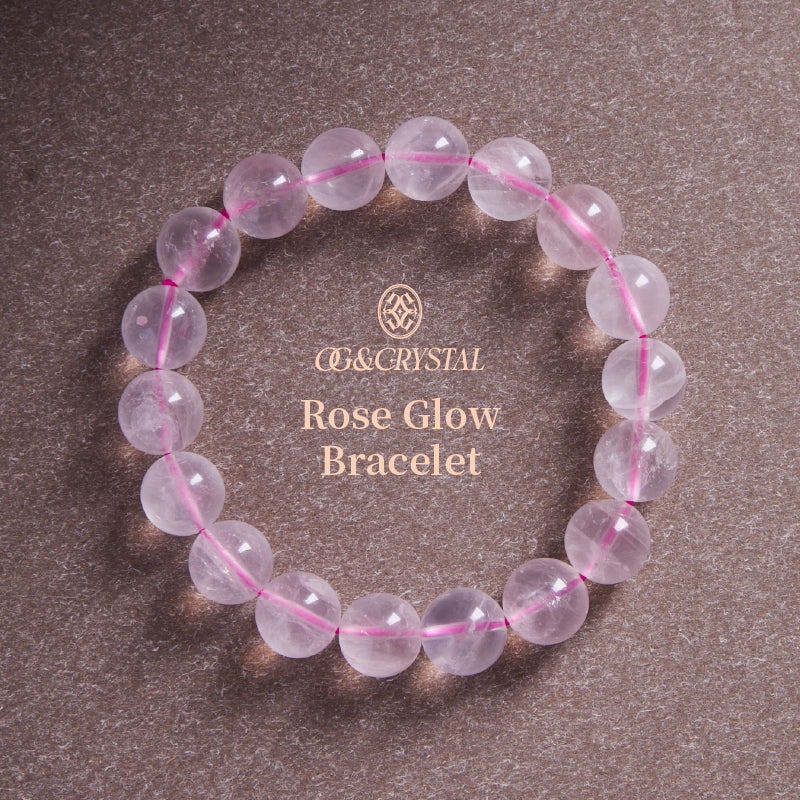 OGクリスタル 水晶 紫光の癒しブレスレット - 癒し・平和、男女兼用