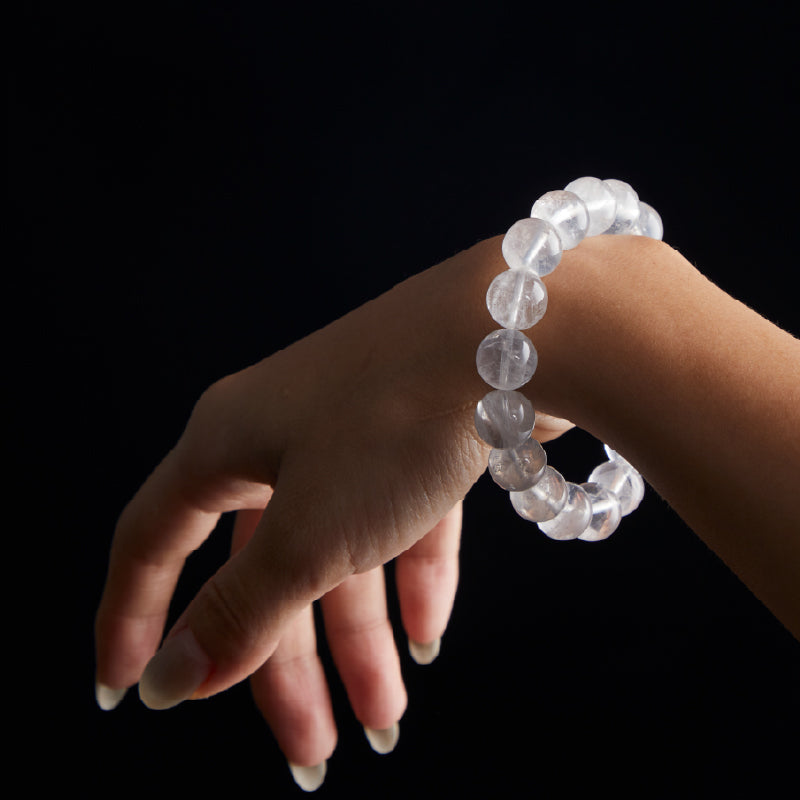 OGクリスタル 水晶 優しさの光ブレスレット - 癒し・平和、女性に最適