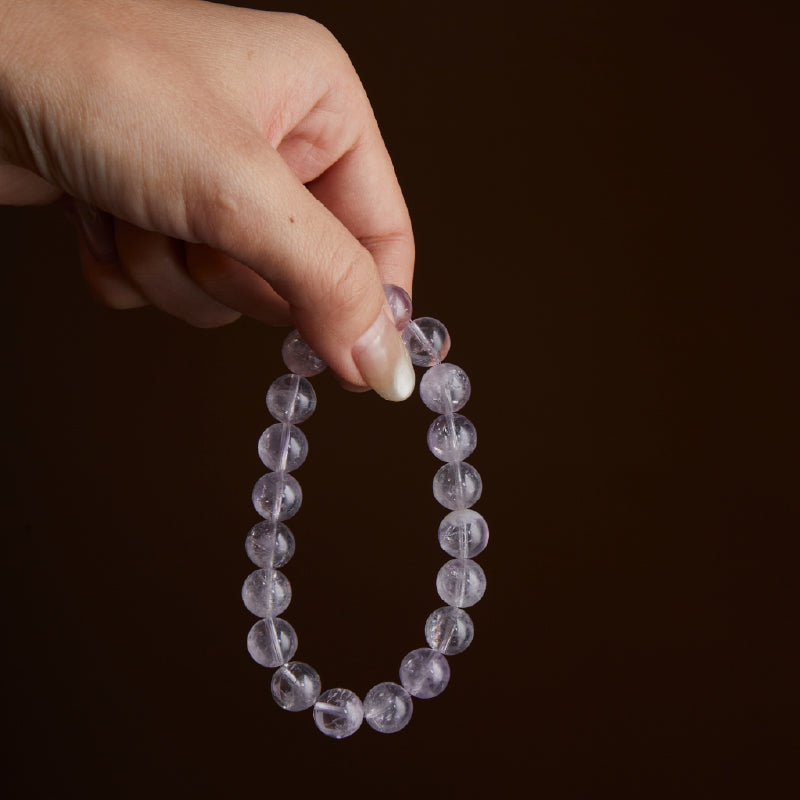 OGクリスタル 水晶 氷耀の守護ブレスレット - 邪気払い・守護、男女兼用