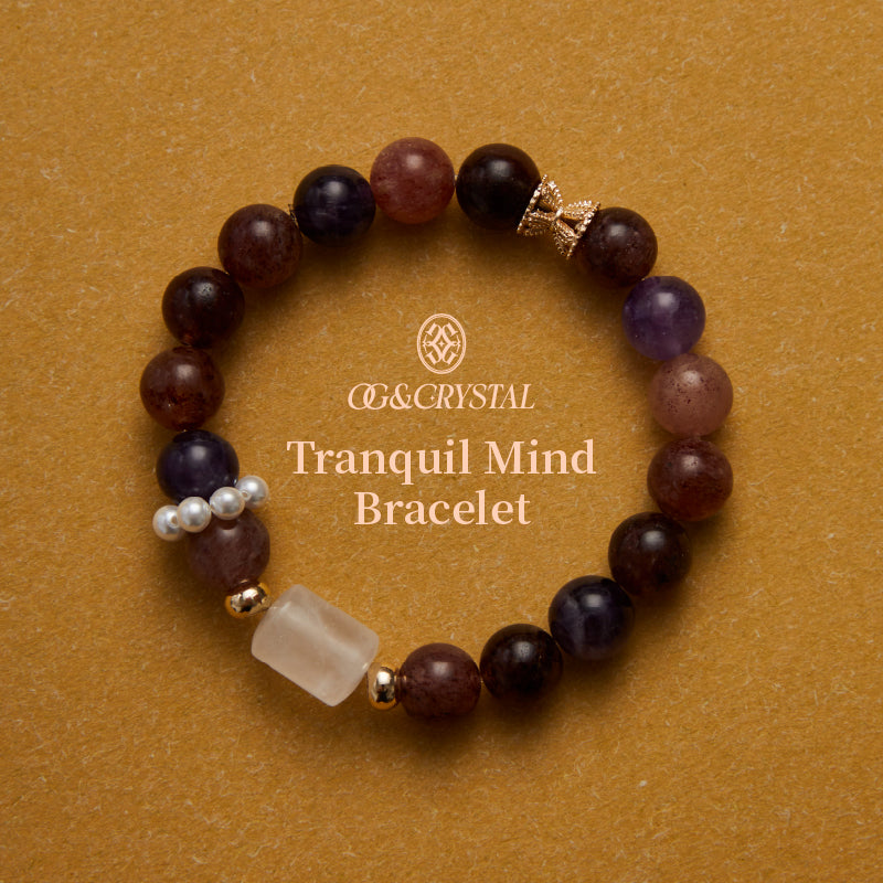 OGクリスタル 水晶 恋の守護ブレスレット - 恋愛・縁結び、女性に最適