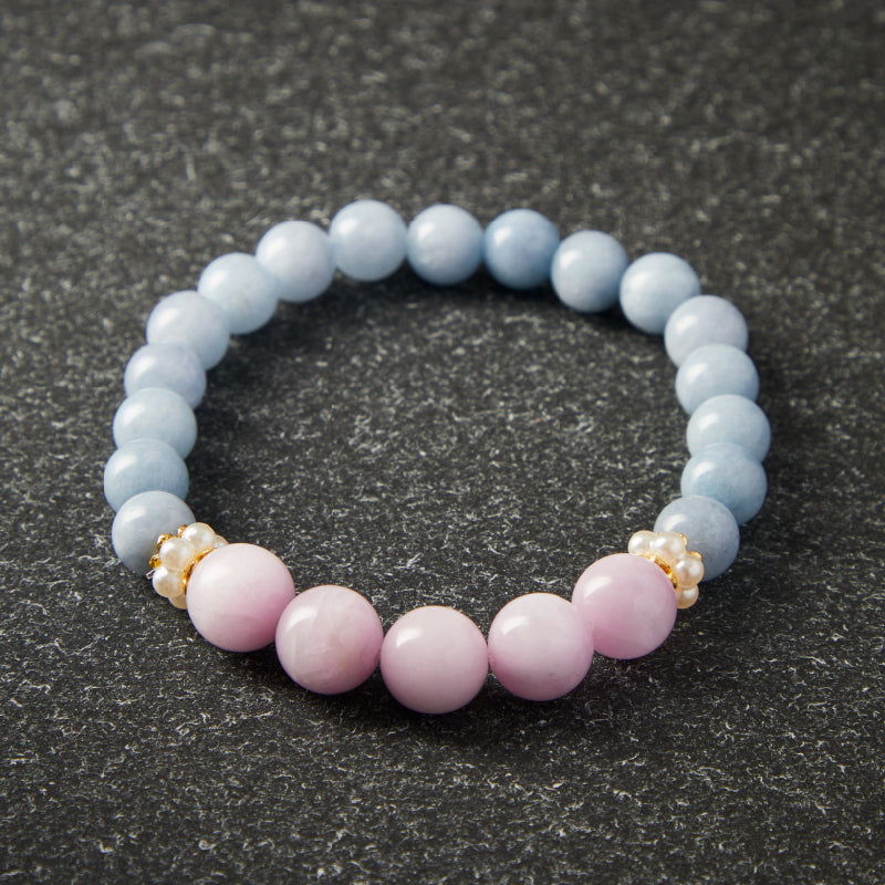 OGクリスタル 锂辉石 癒しの天使ブレスレット - 癒し・リラックス、女性に最適