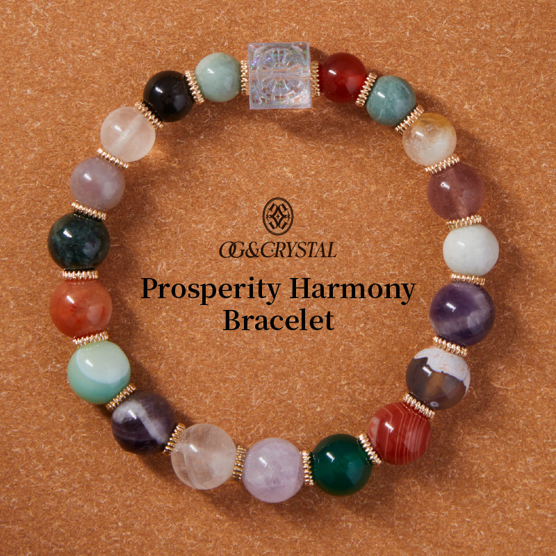 OGクリスタル 水晶 清らかの光ブレスレット - 癒し・リラックス、女性に最適